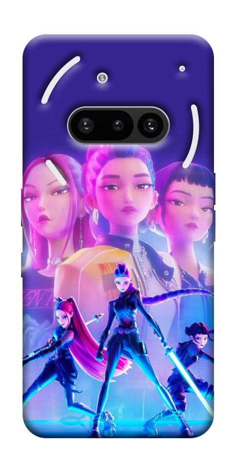 Чохол KPOP Demon Hunters для Nothing Phone (3a)