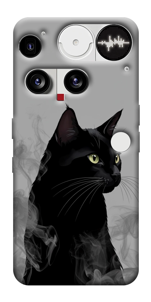 Чехол Smoke cat для Nothing Phone (3)