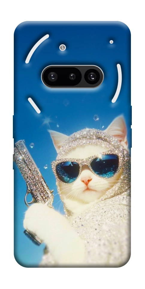 Чехол Diamond kitty для Nothing Phone (3a)