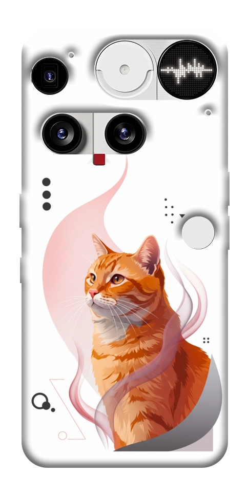 Чехол Ginger cat для Nothing Phone (3)