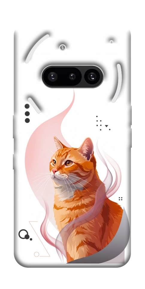 Чехол Ginger cat для Nothing Phone (3a)