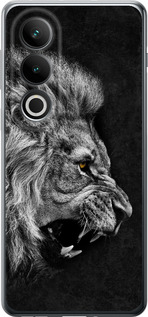 Чехол для OnePlus ACE 3V Лев (Черный)