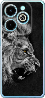 Чохол для Infinix Hot 40i Лев (Black)