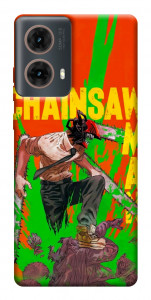 Чохол Chainsaw man для Motorola Moto G85