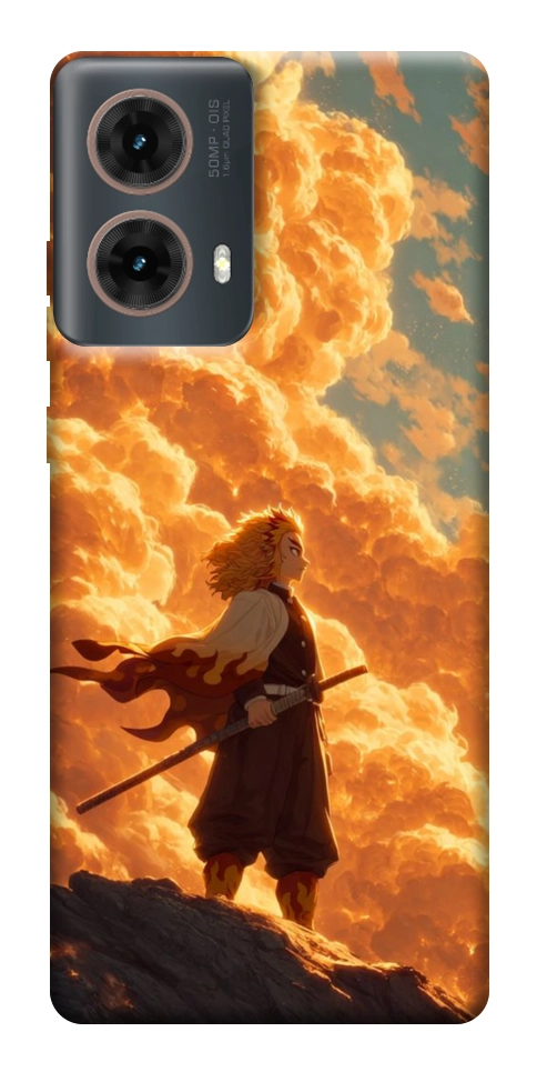 Чехол Demon slayer kyojuro для Motorola Moto G85