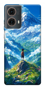 Чохол Mountain landscape для Motorola Moto G85