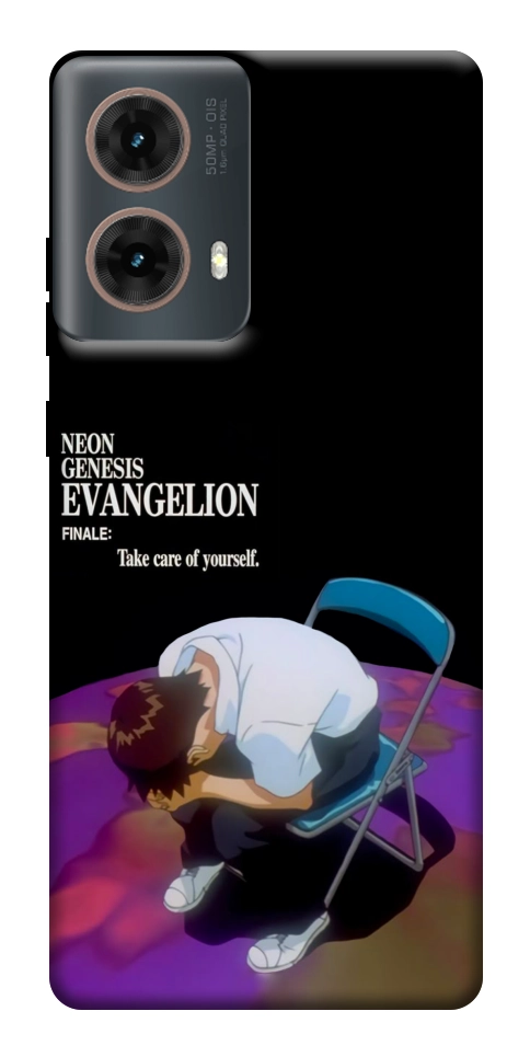 Чехол Shinji sitting in the dark для Motorola Moto G85