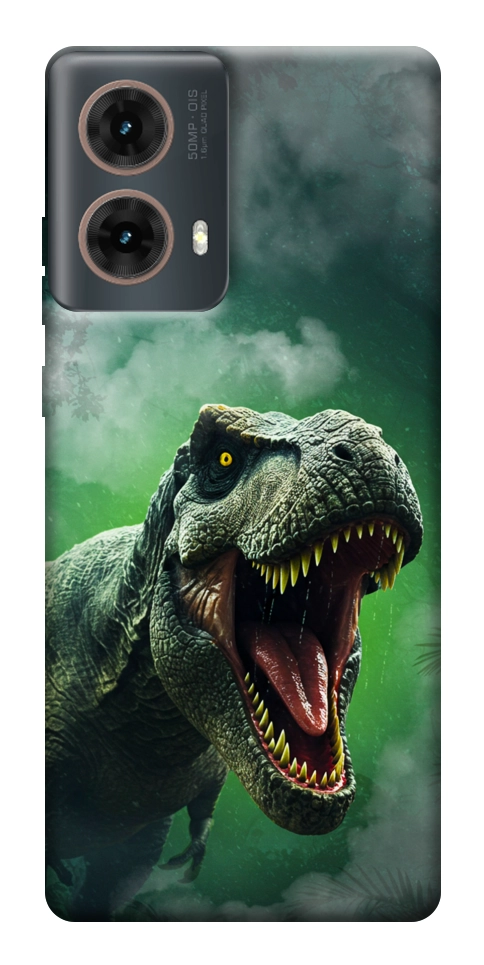 Чехол Green fog dino для Motorola Moto G85