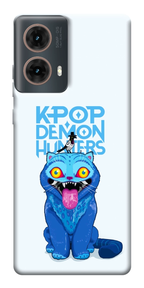 Чехол Demon Kpop cat для Motorola Moto G85