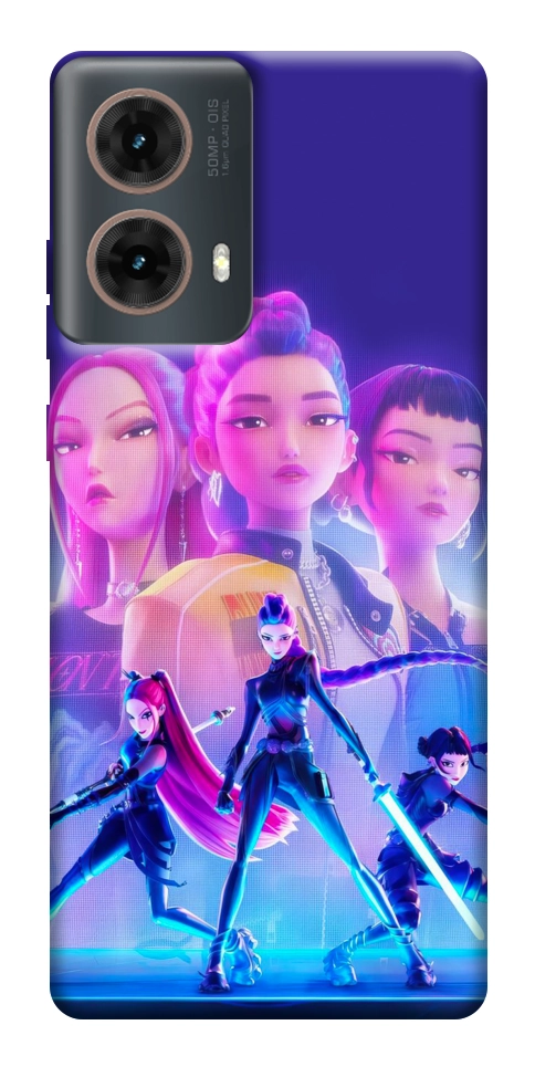 Чохол KPOP Demon Hunters для Motorola Moto G85
