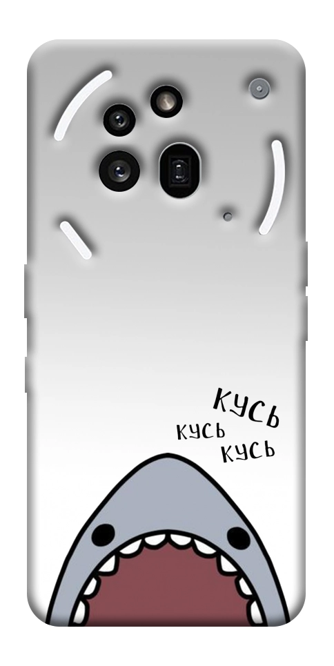 Чехол Акула кусь кусь для Nothing Phone (3a) Pro