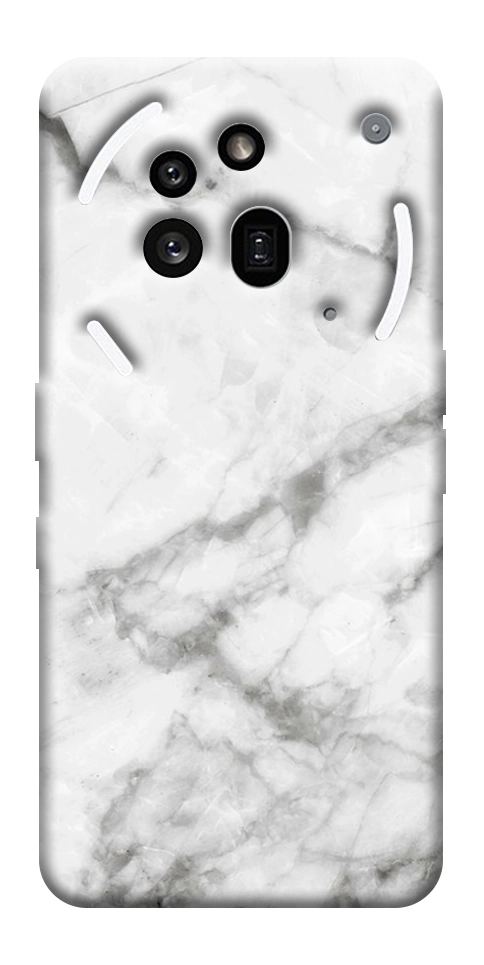 Чехол Белый мрамор 3 для Nothing Phone (3a) Pro