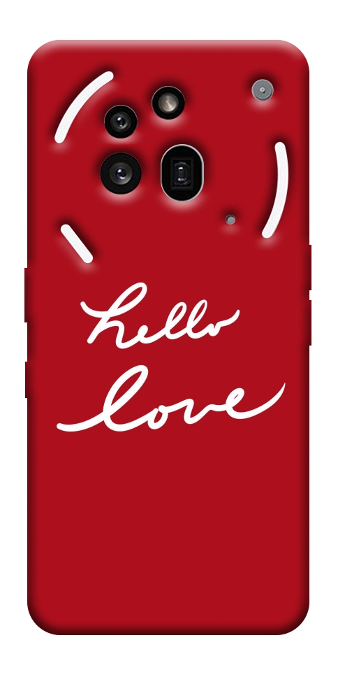 Чохол Hello love для Nothing Phone (3a) Pro
