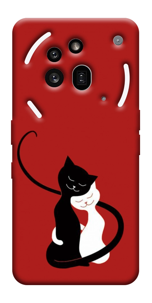 Чохол Закохані коти для Nothing Phone (3a) Pro
