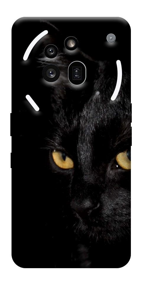 Чехол Черный кот для Nothing Phone (3a) Pro
