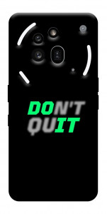 Чехол Don't quit для Nothing Phone (3a) Pro