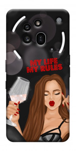 Чехол My life my rules для Nothing Phone (3a) Pro