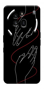 Чехол Плетение рук для Nothing Phone (3a) Pro