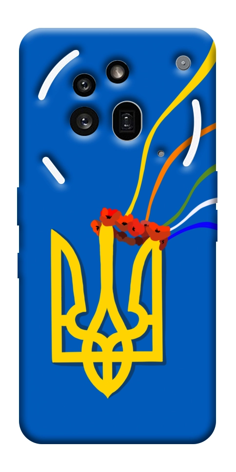 Чехол Квітучий герб для Nothing Phone (3a) Pro