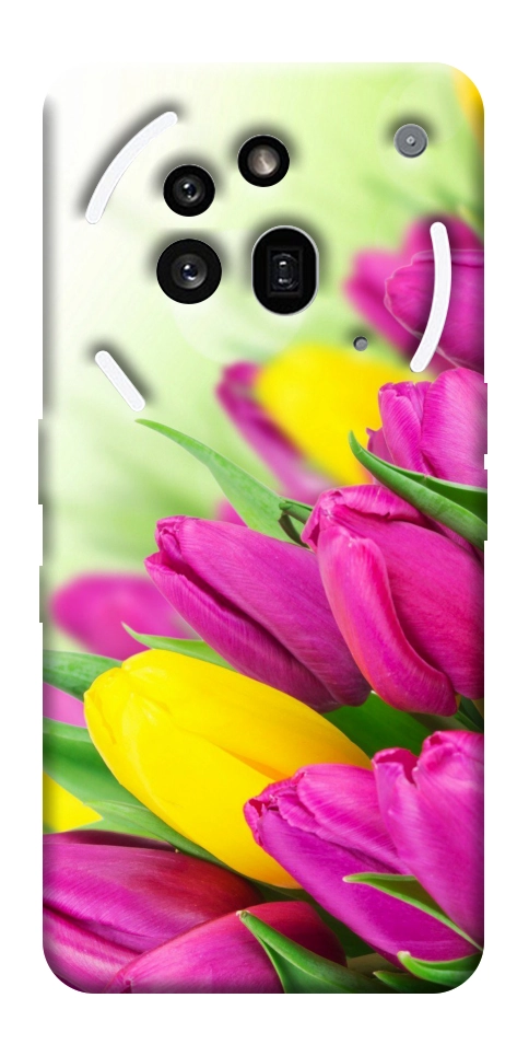 Чехол Красочные тюльпаны для Nothing Phone (3a) Pro