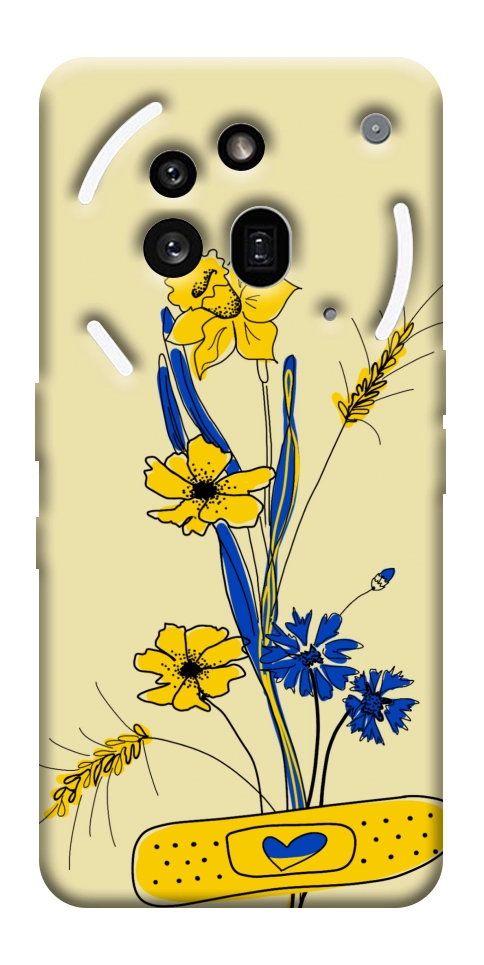 Чехол Українські квіточки для Nothing Phone (3a) Pro
