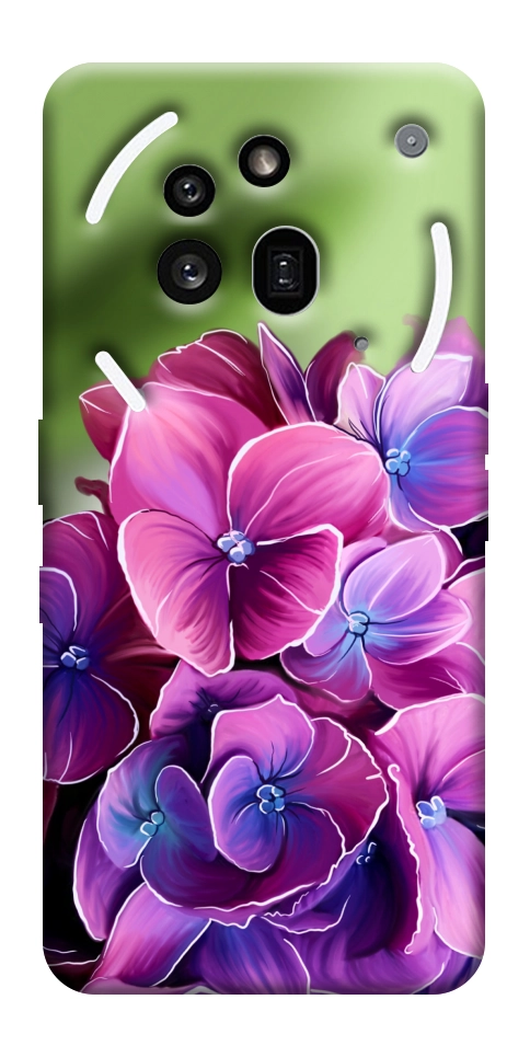 Чехол Кружевная гортензия для Nothing Phone (3a) Pro