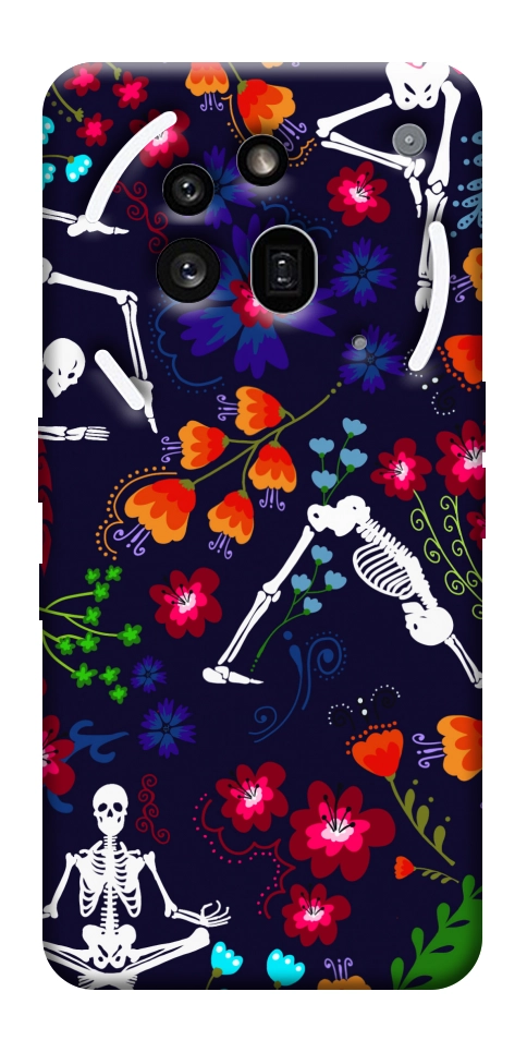 Чехол Yoga skeletons для Nothing Phone (3a) Pro