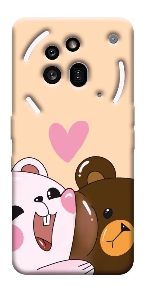 Чехол Медвежата для Nothing Phone (3a) Pro