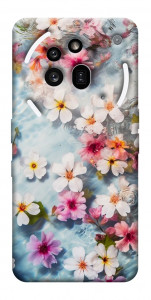 Чехол Floating flowers для Nothing Phone (3a) Pro
