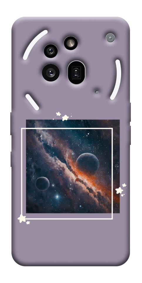 Чехол Космос в квадрате для Nothing Phone (3a) Pro