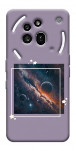 Чехол Космос в квадрате для Nothing Phone (3a) Pro