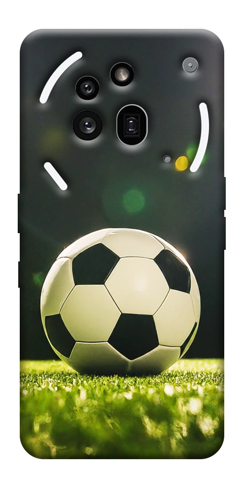 Чехол Футбольный мяч для Nothing Phone (3a) Pro