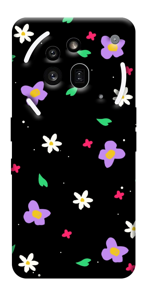 Чехол Цветы и лепестки для Nothing Phone (3a) Pro