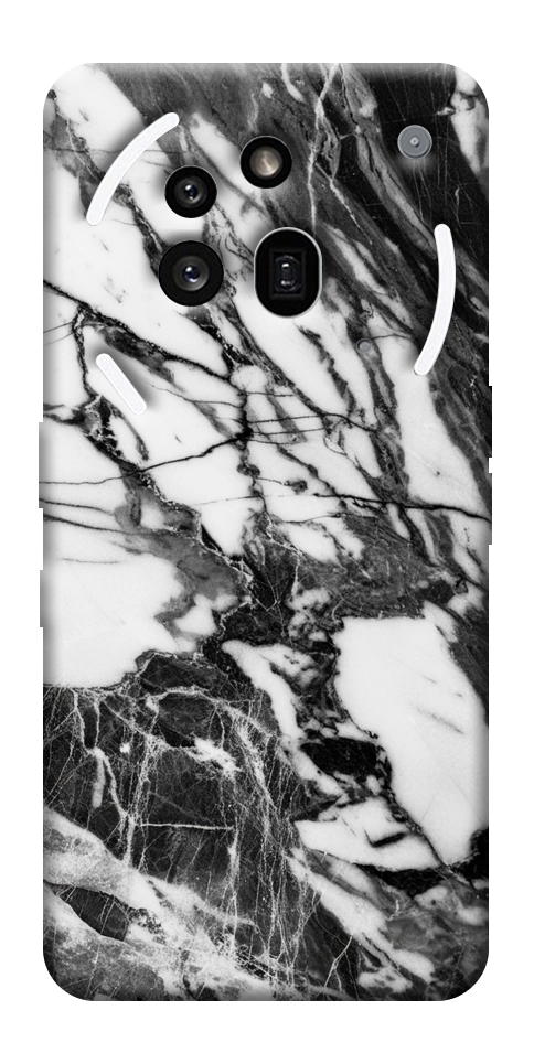 Чехол Calacatta black marble для Nothing Phone (3a) Pro