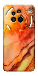 Чехол Красный коралл мрамор для Nothing Phone (3a) Pro
