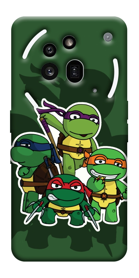 Чехол Green turtles для Nothing Phone (3a) Pro