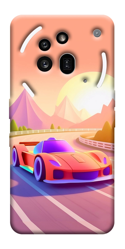 Чехол Машинка на закате для Nothing Phone (3a) Pro