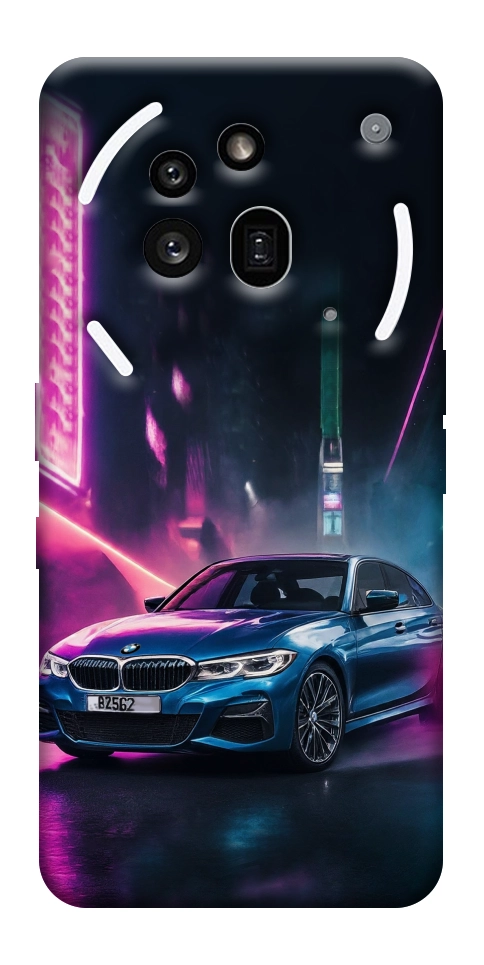 Чехол Неоновое BMW для Nothing Phone (3a) Pro