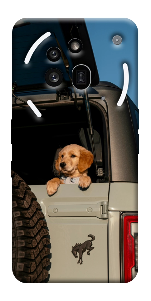 Чехол Dog in the car для Nothing Phone (3a) Pro