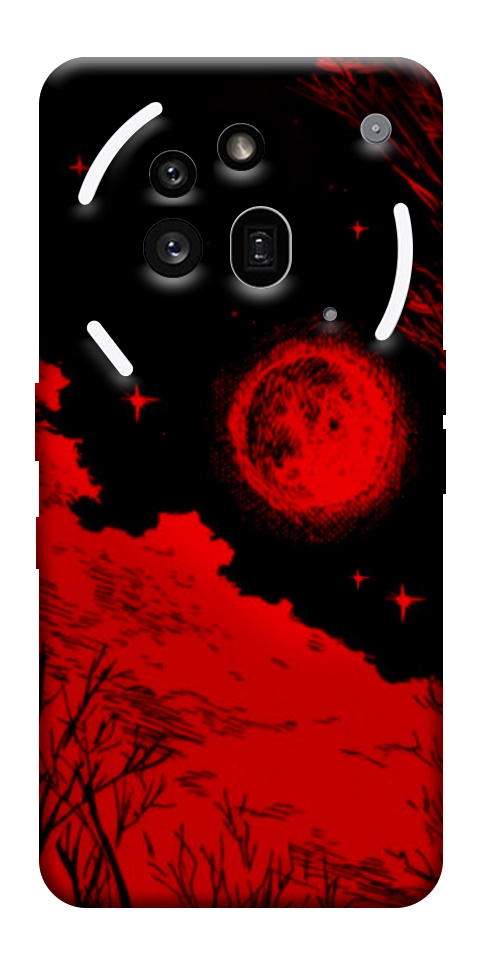 Чехол Кровавый закат солнца для Nothing Phone (3a) Pro