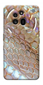 Чохол Gold snake skin для Nothing Phone (3a) Pro