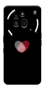 Чохол Fingerprint heart для Nothing Phone (3a) Pro