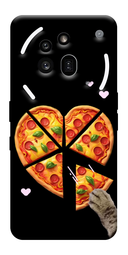 Чехол Pizza Love Cat для Nothing Phone (3a) Pro