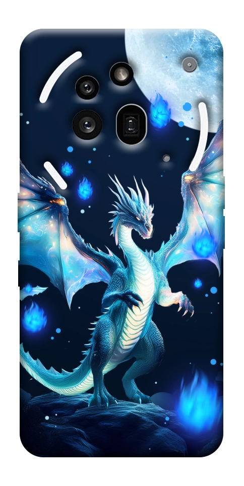Чехол Ghost dragon для Nothing Phone (3a) Pro