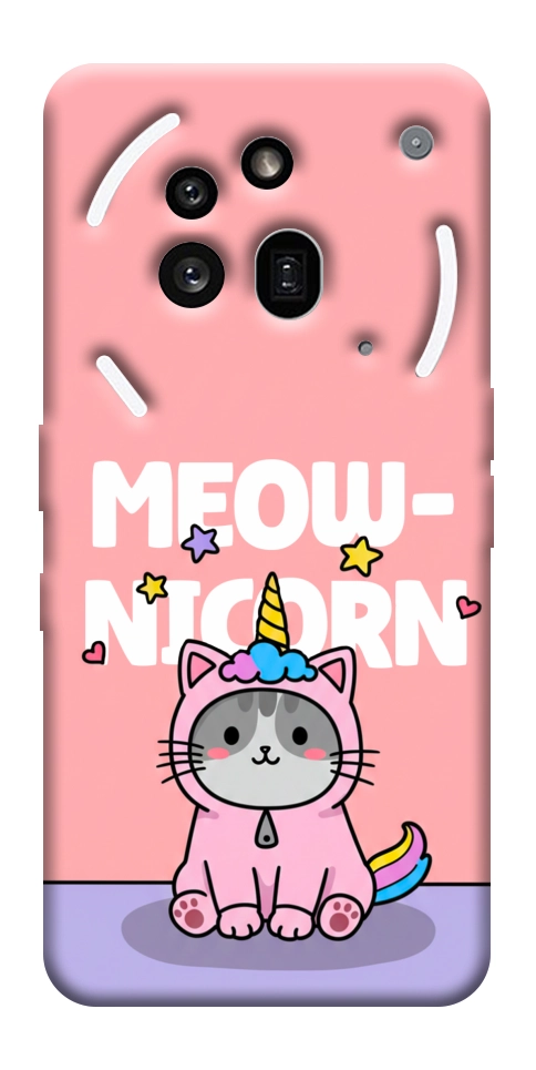 Чехол Cat unicorn для Nothing Phone (3a) Pro