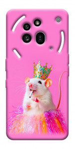 Чехол Гламурная крыса для Nothing Phone (3a) Pro
