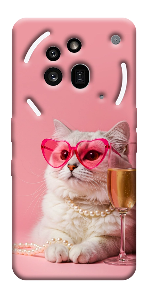 Чехол Pinky cat для Nothing Phone (3a) Pro