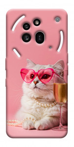 Чехол Pinky cat для Nothing Phone (3a) Pro