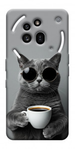 Чехол Grey cat coffee для Nothing Phone (3a) Pro