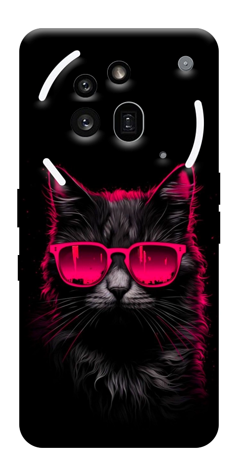 Чехол Cyberpunk cat для Nothing Phone (3a) Pro